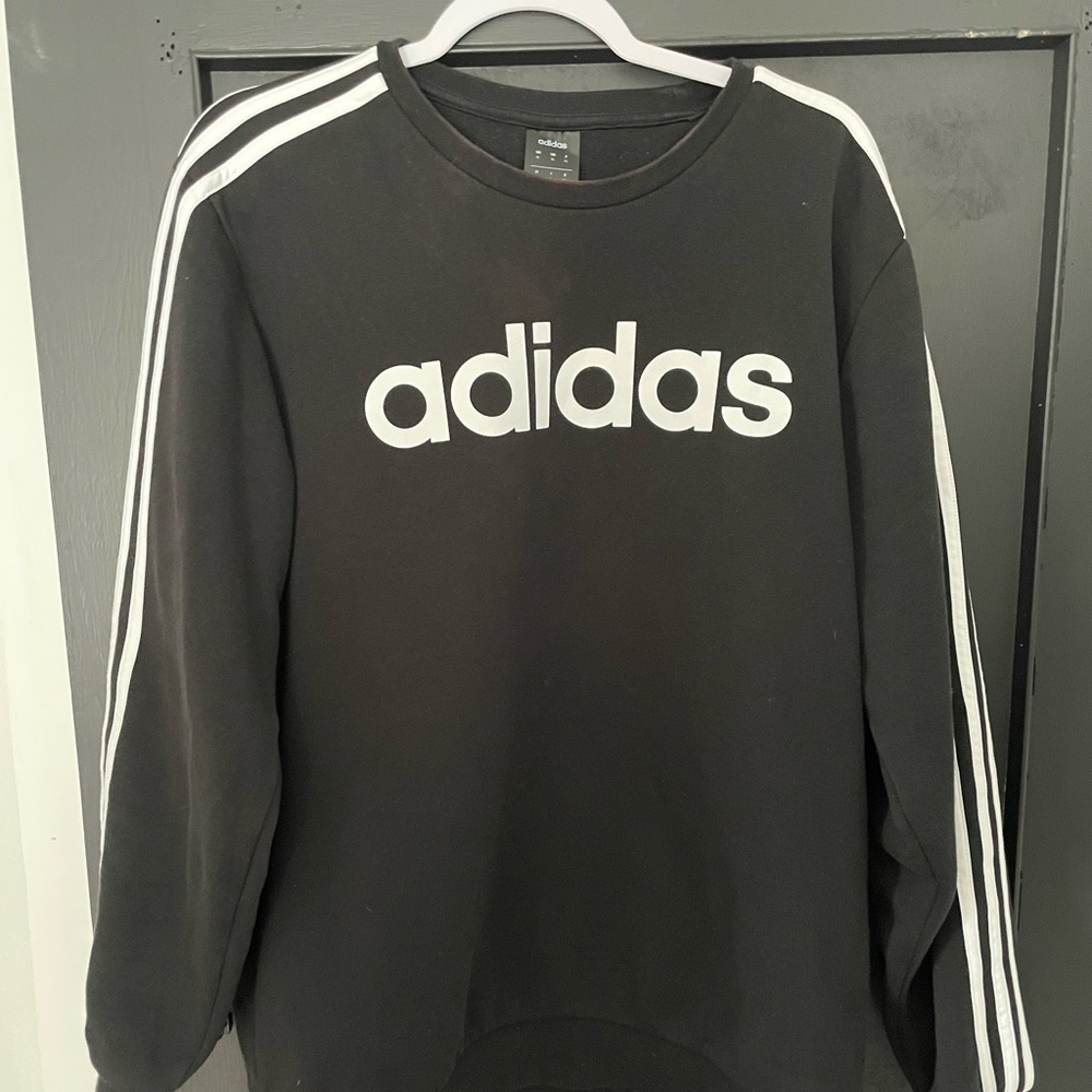 XL black Adidas crewneck